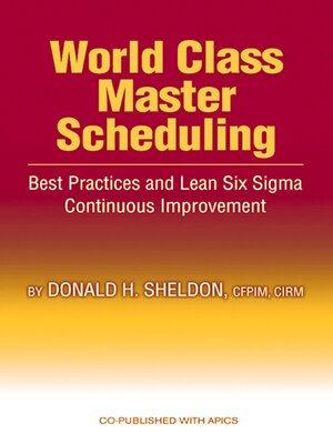cover image of World Class Master Scheduling